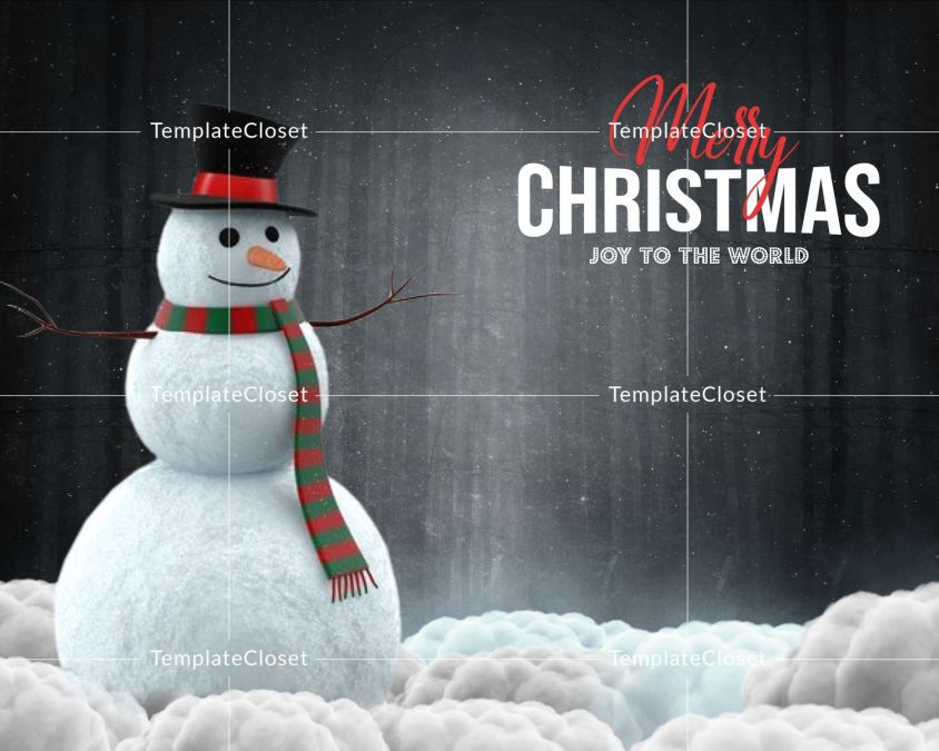 MerryChristmasJoyToTheWorldTemplate@templatecloset.com