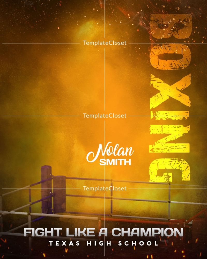 BoxingFightLikeAChampionTemplate@templatecloset.com