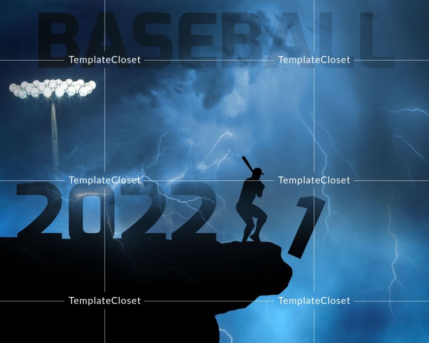 BaseballGameTemplatePhotography@templatecloset.com
