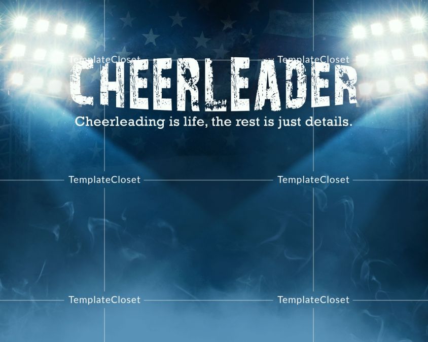 CheerleadingIsLifeTemplatePhotography@templatecloset.com