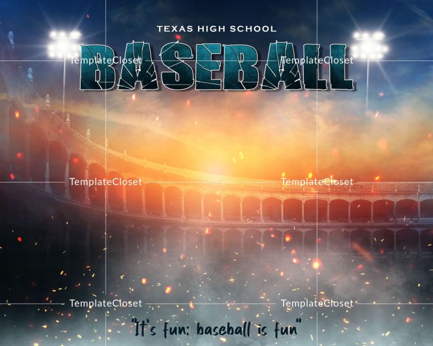 BaseballTeamPhotographyTemplate@templatecloset.com