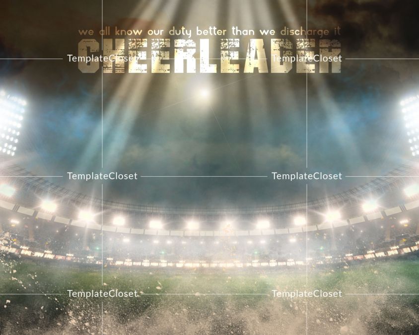 CheerleaderWeAllKnowAreDutyBetterThanWeDischargeItTemplatePhotography@templatecloset.com