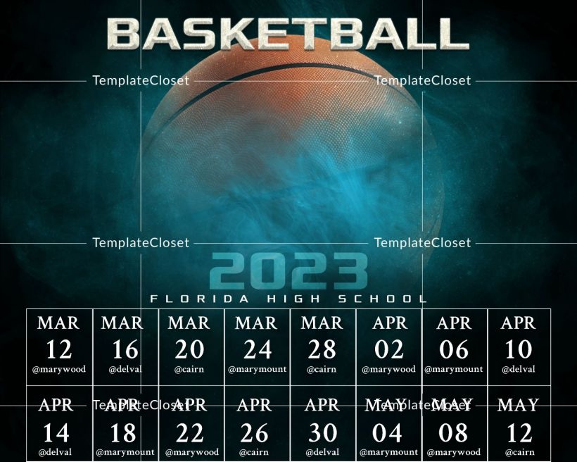 basketball-schedule-card-template-photography