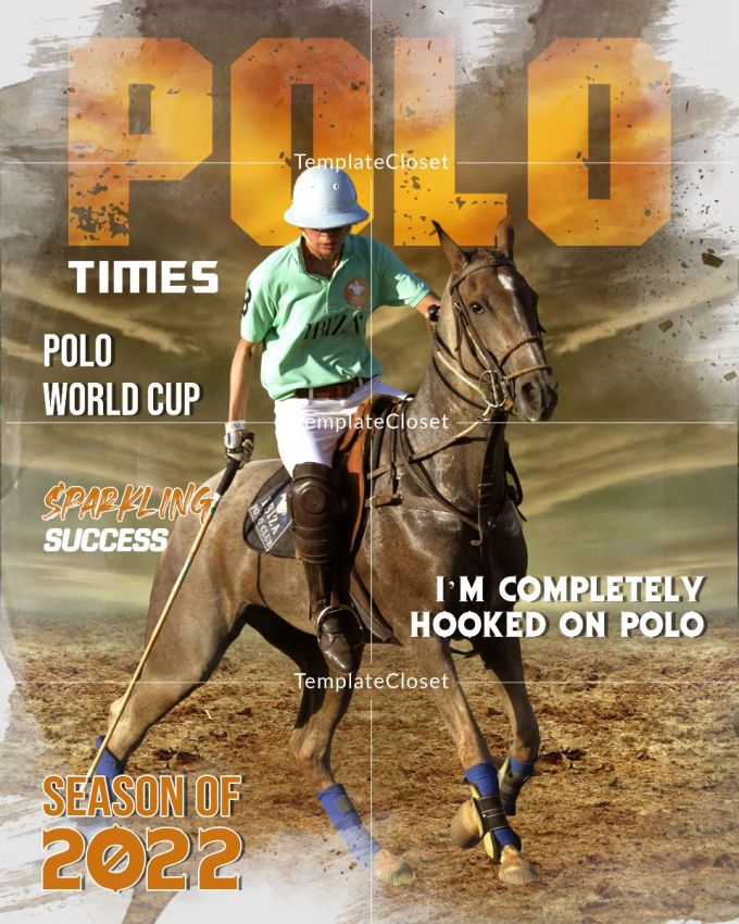 Polo Times Magazine Cover Template Polo Times Magazine Cover Template
