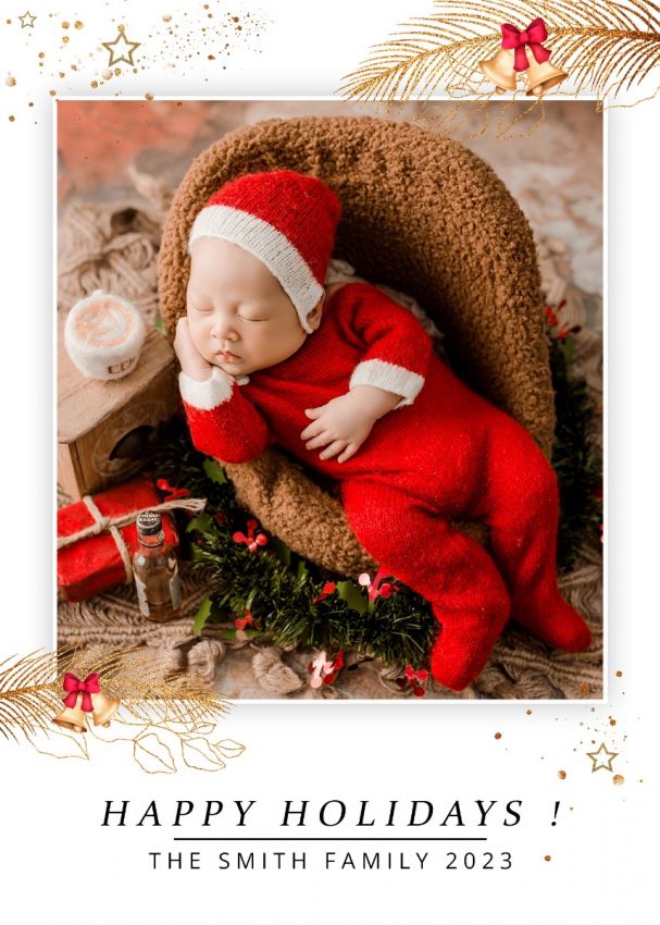 Christmas Photo Card Template Christmas Photo Card Template