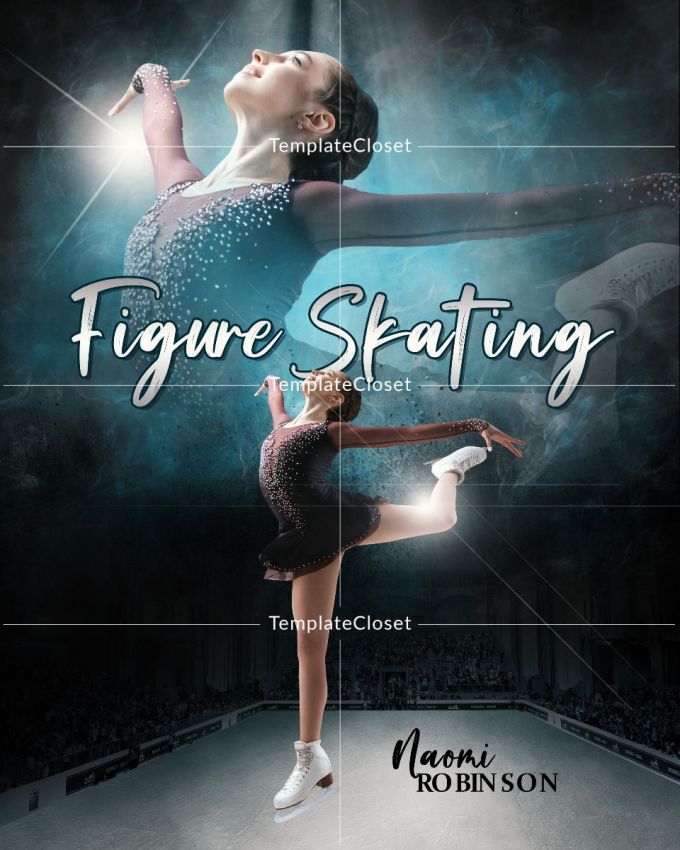 Figure Skating Memory Mate Template