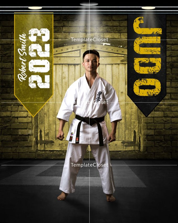 Judo Print Ready Sports Template Judo Print Ready Sports Template